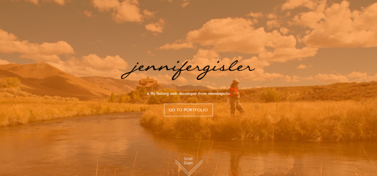 Jennifer Gisler<hr>responsive design<br>wordpress